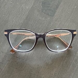 Jimmy Choo Black and Brown Glasses
